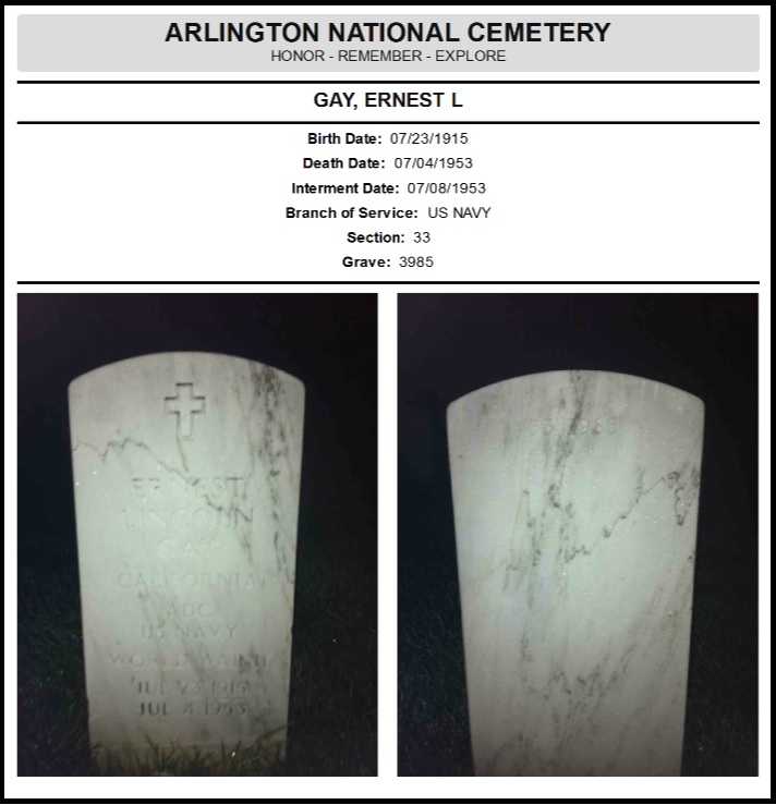 Burial Details Burial Details